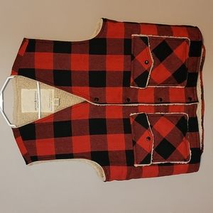 Men 1967 Ralph Lauren plaid vest coat